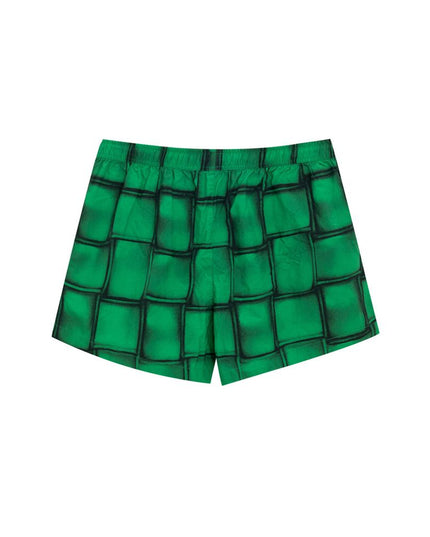 Bottega Veneta Green Polyamide Swim Shorts