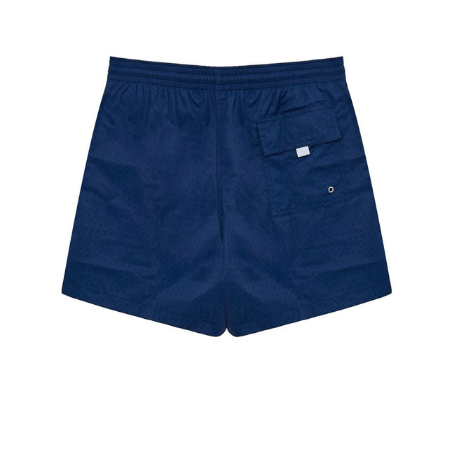 Canali Blue Polyester Swim Shorts