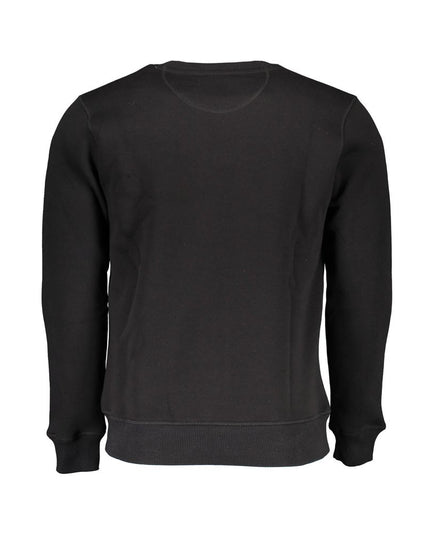 North Sails Black Cotton Men Sweater