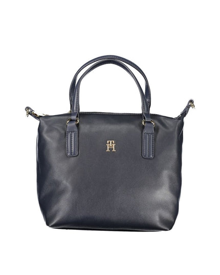 Tommy Hilfiger Blue Polyester Handbag
