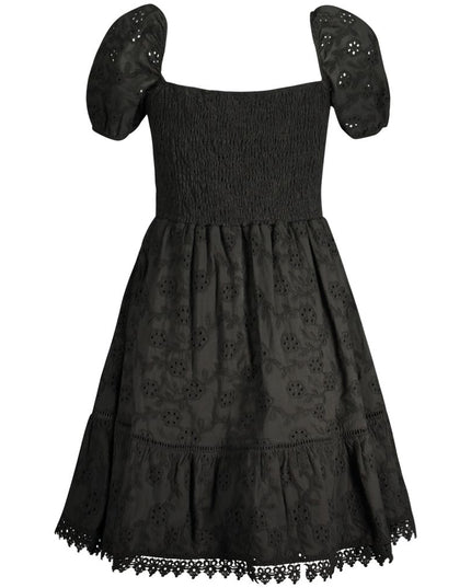 Guess Jeans Black Cotton Women Dress