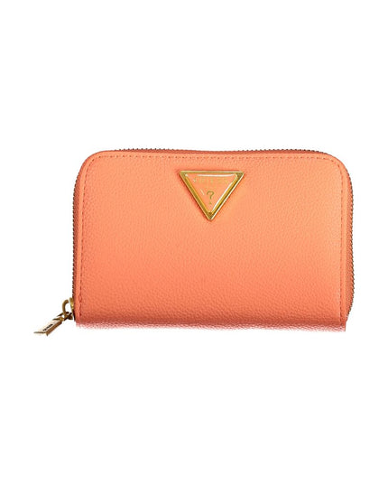 Guess Jeans Orange Polyethylene Wallet
