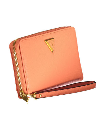Guess Jeans Orange Polyethylene Wallet