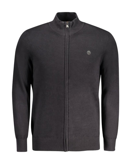 Timberland Black Cotton Men Cardigan