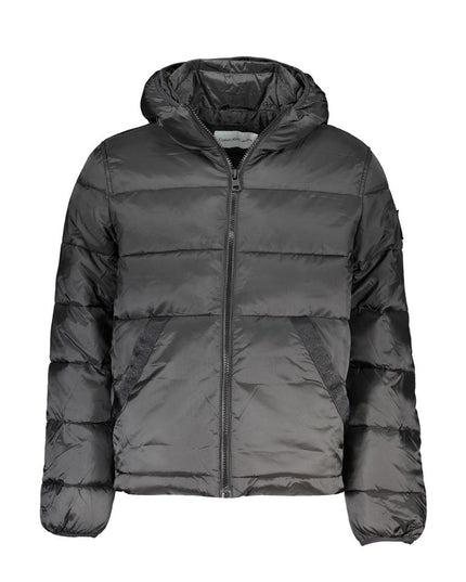 Calvin Klein Black Polyester Men Jacket