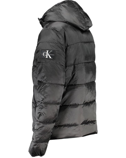 Calvin Klein Black Polyester Men Jacket