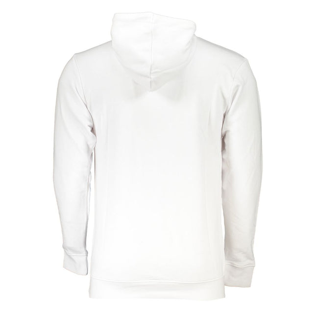 Cavalli Class White Cotton Men Sweater