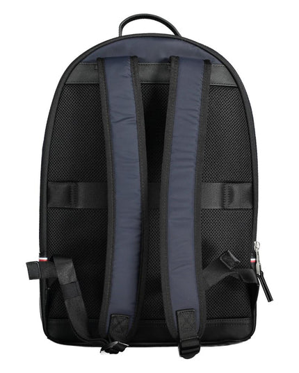 Tommy Hilfiger Blue Polyester Men Backpack