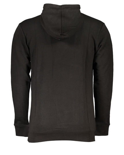 Cavalli Class Black Cotton Men Sweater