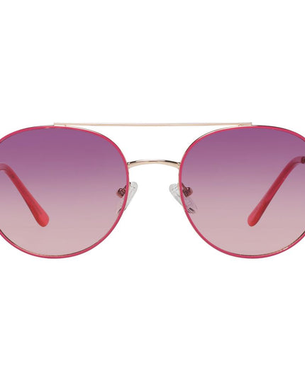 Guess Pink Metal Sunglasses