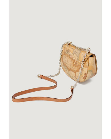 Alviero Martini Prima Classe Beige Leather Handbag