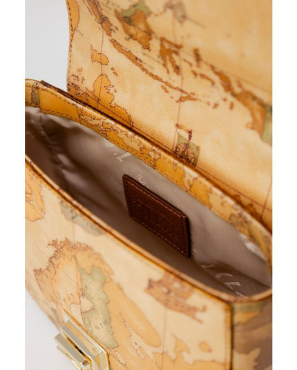 Alviero Martini Prima Classe Beige Leather Handbag