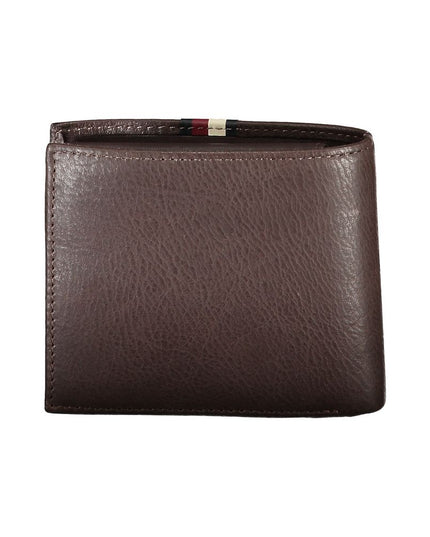 Tommy Hilfiger Brown Leather Men Wallet