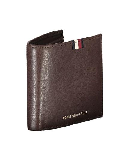 Tommy Hilfiger Brown Leather Men Wallet