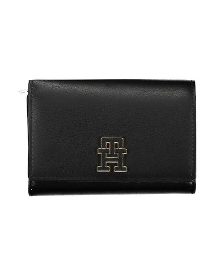 Tommy Hilfiger Black Polyethylene Women Wallet