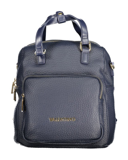 Mario Valentino Blue Polyethylene Women Backpack