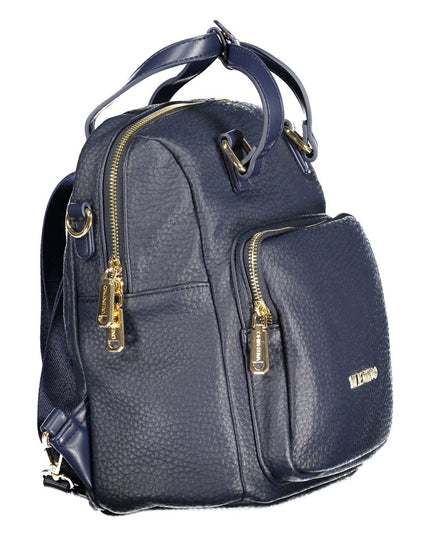 Mario Valentino Blue Polyethylene Women Backpack