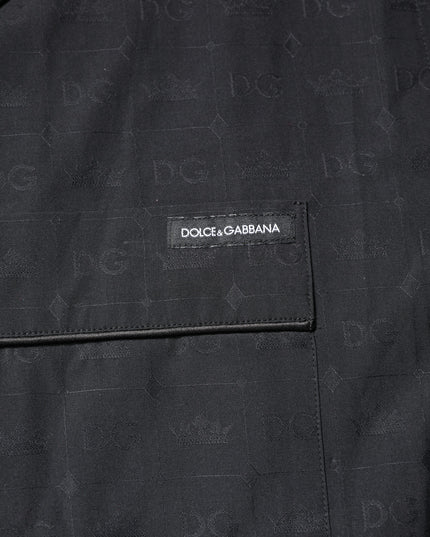 Dolce & Gabbana Black Cotton Men Pajama Set Sleepwear