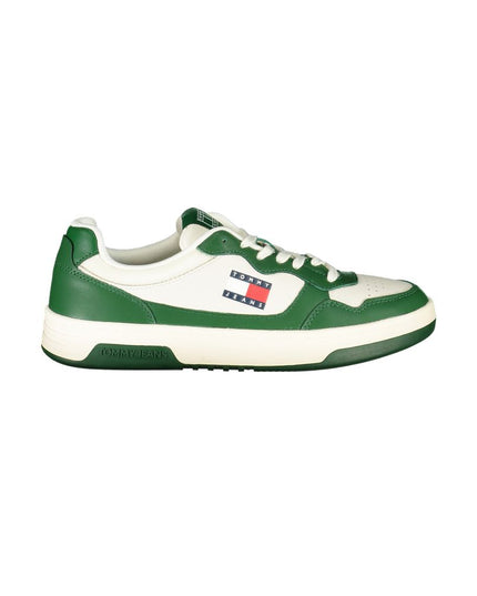 Tommy Hilfiger White Leather Men Sneaker