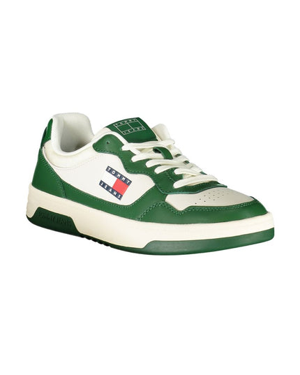 Tommy Hilfiger White Leather Men Sneaker