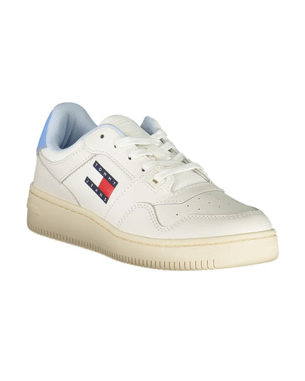 Tommy Hilfiger White Leather Women Sneaker