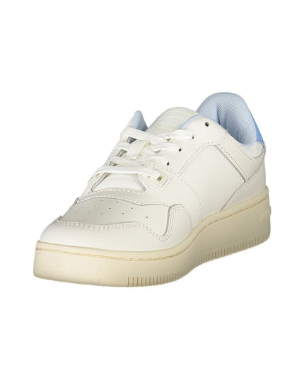 Tommy Hilfiger White Leather Women Sneaker