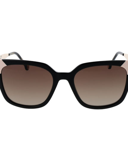 Carolina Herrera Black Acetate Sunglasses