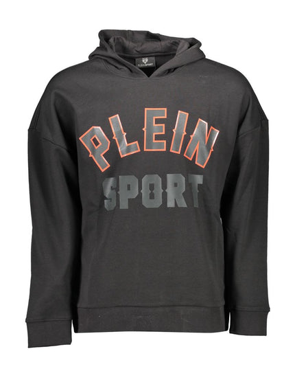 Plein Sport Black Cotton Men Sweater