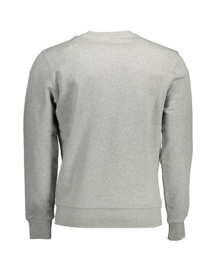 North Sails Gray Cotton Men Sweater