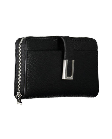 Calvin Klein Black Polyester Women Wallet