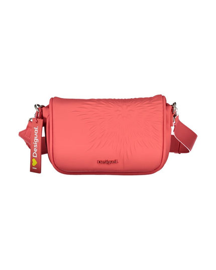 Desigual Red Polyethylene Handbag