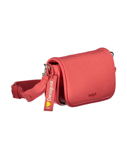 Desigual Red Polyethylene Handbag