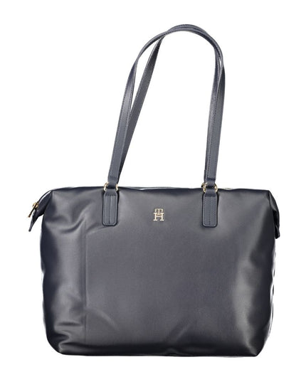 Tommy Hilfiger Blue Polyester Women Handbag