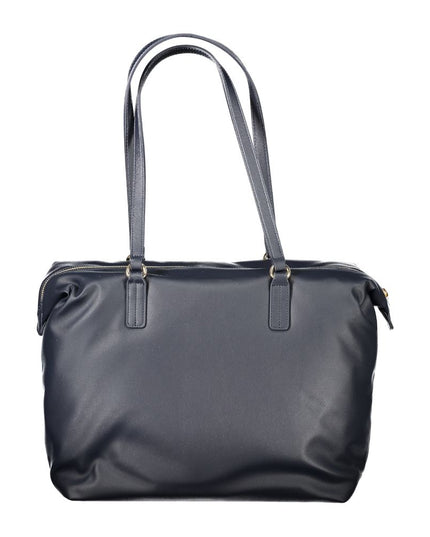 Tommy Hilfiger Blue Polyester Women Handbag