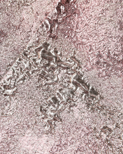 Dolce & Gabbana Pink Jacquard Sleeveless Sheath Mini Dress