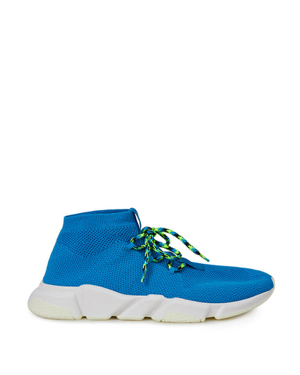 Balenciaga Exquisite Blue Cotton Sneakers for Men