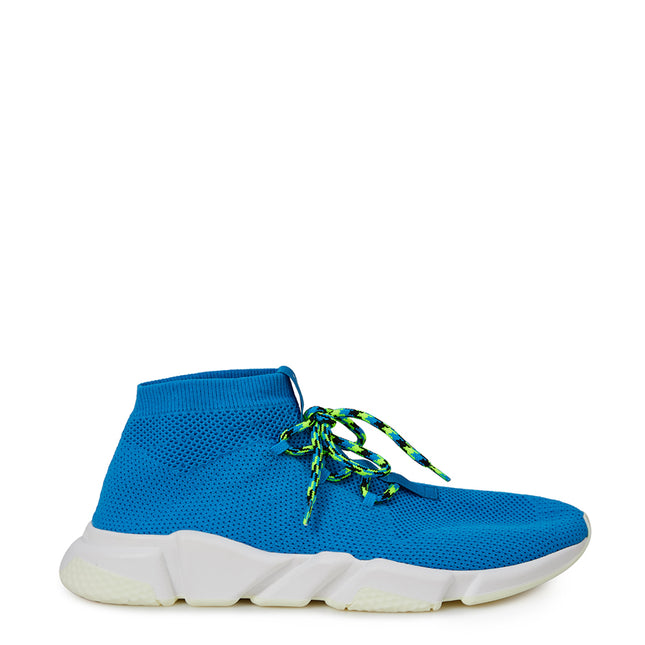 Balenciaga Exquisite Blue Cotton Sneakers for Men