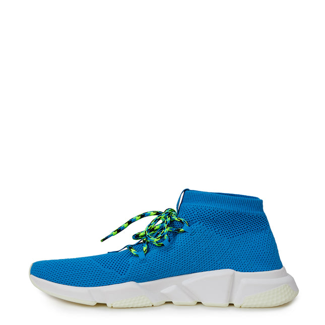 Balenciaga Exquisite Blue Cotton Sneakers for Men