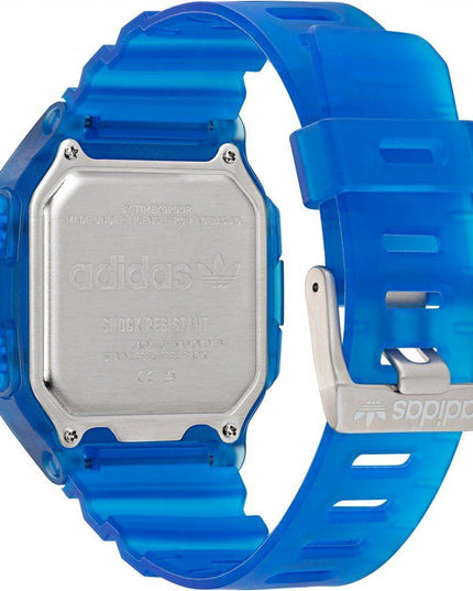 Adidas Blue Synthetic Sport Watch