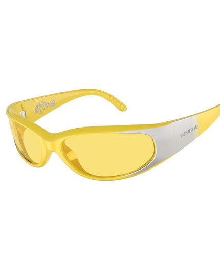Arnette Yellow Resin Sunglasses