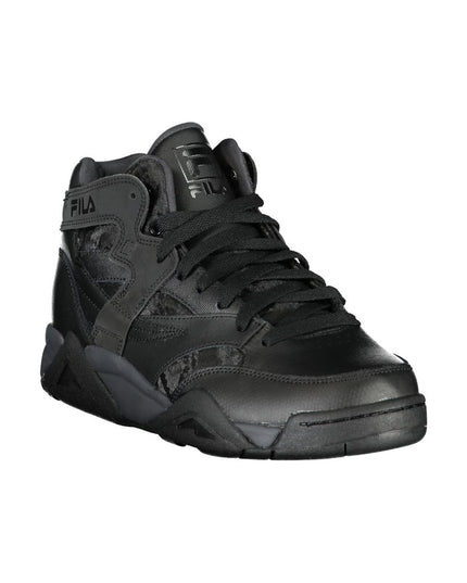 Fila High-Top Sports Sneakers with Contrast Details