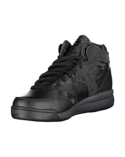 Fila High-Top Sports Sneakers with Contrast Details