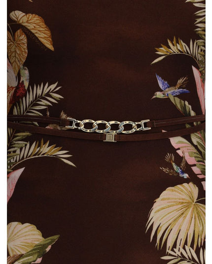 Zimmermann Brown Polyamide One-Piece Swimsuit