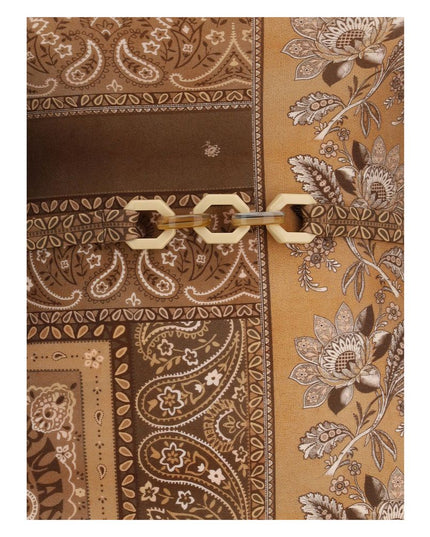 Zimmermann Brown Polyamide One-Piece Swimsuit