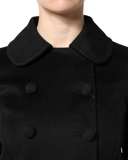 Dolce & Gabbana Black Wool Sartoria Italiano Blazer Jacket