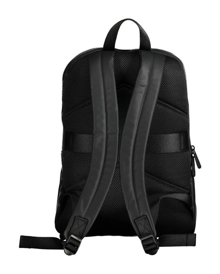 Calvin Klein Black Polyester Men Backpack