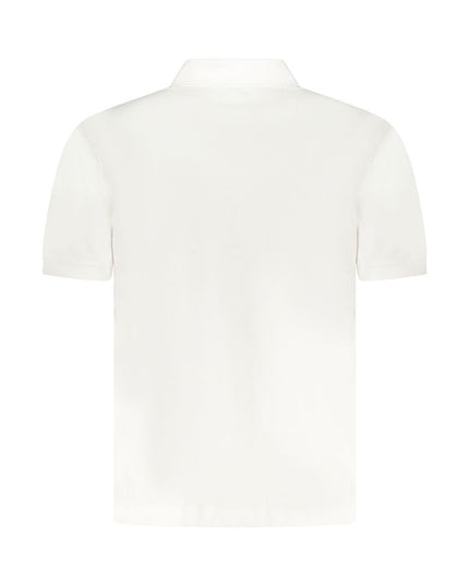 Guess Jeans White Cotton Men Polo Shirt