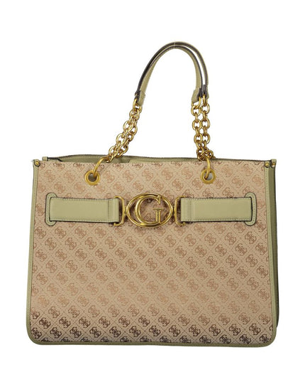 Guess Jeans Green Polyester Women Handbag