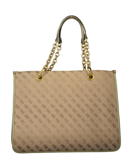 Guess Jeans Green Polyester Women Handbag