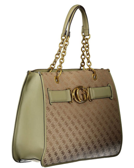 Guess Jeans Green Polyester Women Handbag